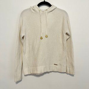 MICHAEL Michael Kors Waffle Knit Pullover hooded Sweater